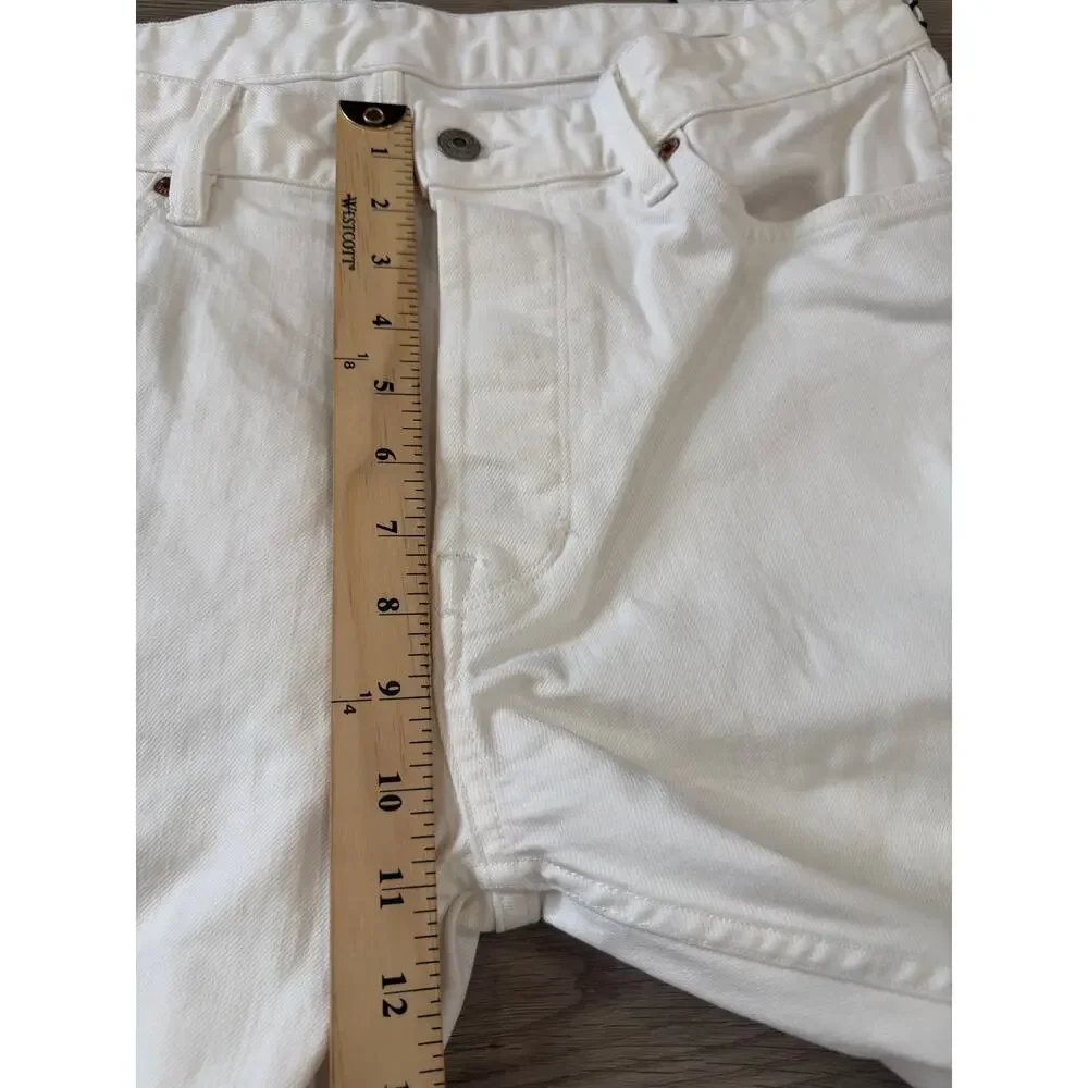 Buck Mason Classic Button Fly Ford Standard White Japanese Denim NWT 36x32